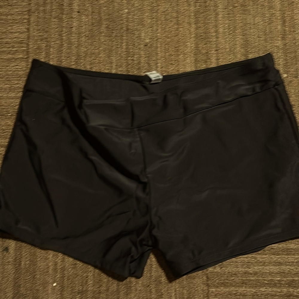 Women’s 3X black swim bottoms
